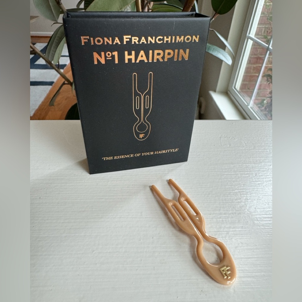 Fiona Franchimon No 1 Hairpin Satin Sand - One Hairpin New With Original Box